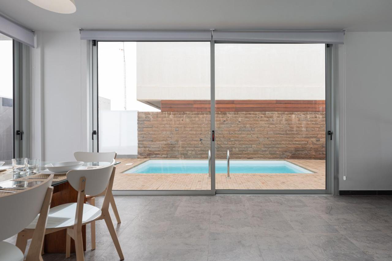 Villa Modern 2Br House - Private Pool - Parking San Bartolomé Exterior foto